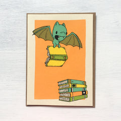 bat bookmark card
