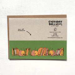 snail bookmark card