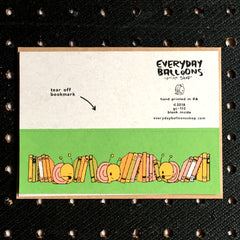 snail bookmark card
