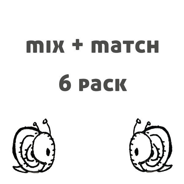 mix and match card 6 pack – everyday balloons