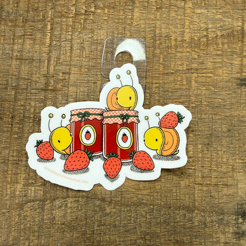 Strawberry Jam Sticker