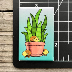 Hedgehog Plant Magnet