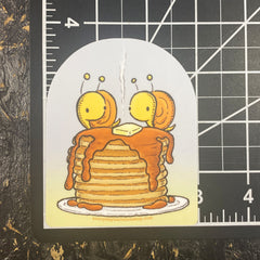 Pancake Date Sticker