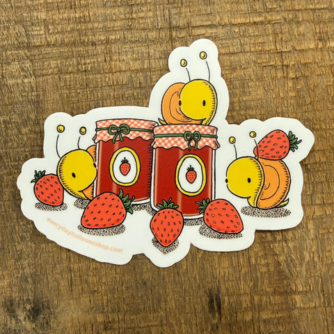 Strawberry Jam Sticker