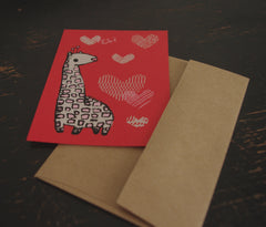 Valentine cards (set of 8)