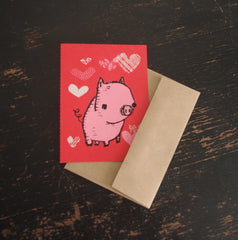 Valentine cards (set of 8)