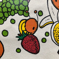 fruits and veggies XL grocery tote bag