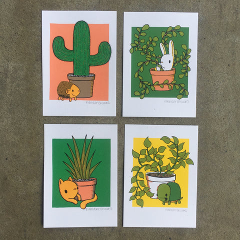 plant friends prints