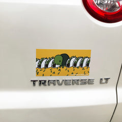 Taco Turtle Bumper Sticker