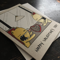 valentine date card