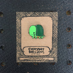 turtle enamel pin