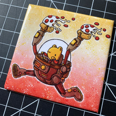 pizza delivery magnet