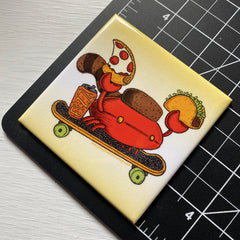 party crab magnet