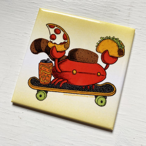 party crab magnet