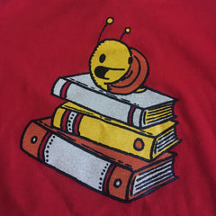 snail with books kids t-shirt