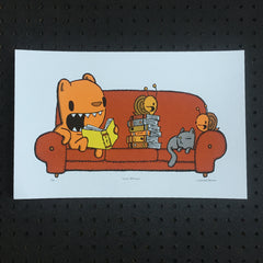 quiet afternoon screen print (11x17) (2nd edition)