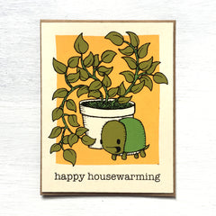 happy housewarming turtle card