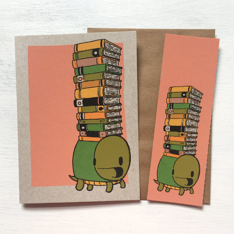 turtle bookmark card