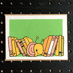 snail bookmark card