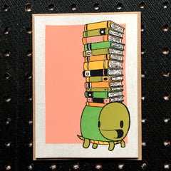 turtle bookmark card