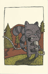 tiny eavesdroppers print series (11x17)