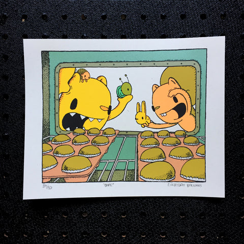 bake screen print (8x10)