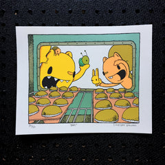 bake screen print (8x10)
