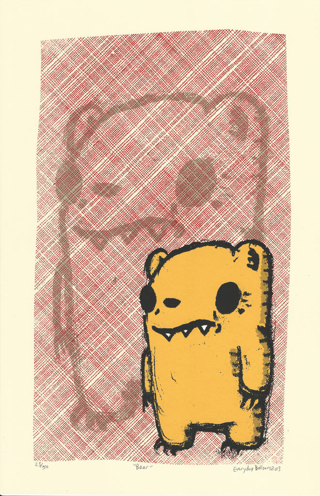 bear dude print (11x17)