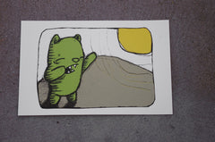 beachside bears - sun salutations (11x17)