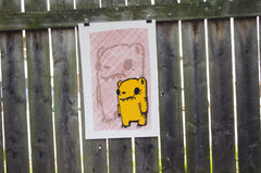 bear dude print (11x17)