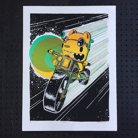 joyride screen print (18x24)