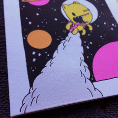 you're out of this world card