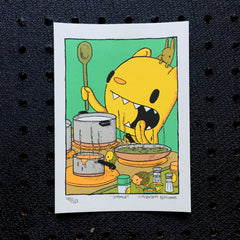 simmer screen print (5x7)