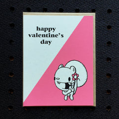 squirrel valentine card