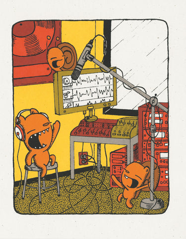 the harmony - screen print (8x10)