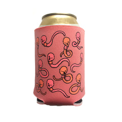 worm can coolie, worm koozie
